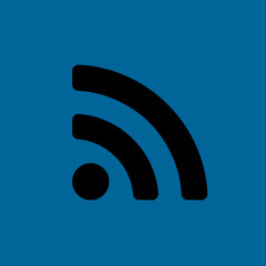 wifi sign icon flat disign