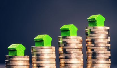 Steigende Preise für Immobilien