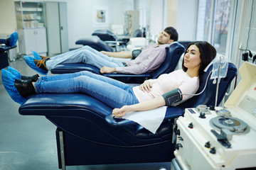 Transfusing blood