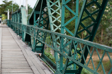 Pai Memorial Bridge,maehongson,thailand