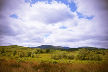Fototapeta na wymiar Mountains of Scotland