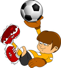 goalkeeper in the game