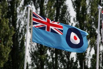 British Royal Airforce flag.