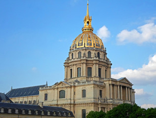 Fototapeta na wymiar Saint-Louis-des-Invalides Cathedral, Part of Les Invalides, The National Residence of the Invalids in Paris, France