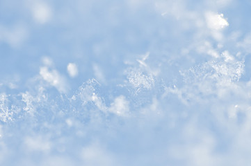 Snow sparkling background