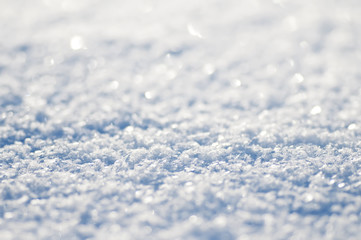 Snow sparkling background. Macro - 133803818