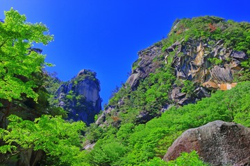 【山梨県】昇仙峡から覚円峰
