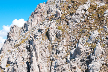 Tyrolean Alps near the peak Hafelekar in Innsbruck , Austria