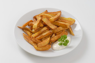 fried chipped potatoes