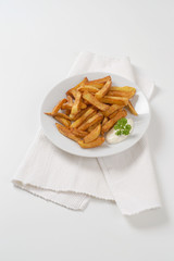 fried chipped potatoes