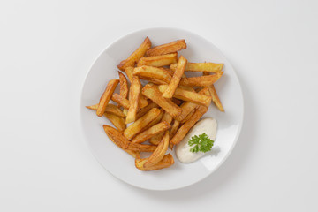 fried chipped potatoes