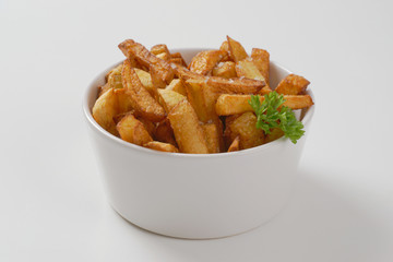 fried chipped potatoes