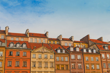 Old Town in Warsaw, Poland.