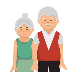 happy family member character vector illustration design