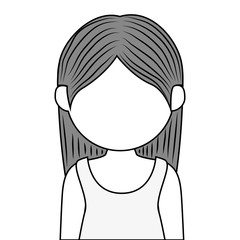 woman avatar character isolated icon vector illustration design