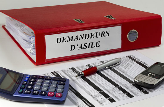 Demandeurs d'asile classeur