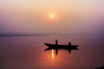 Sunrise at Ganga River