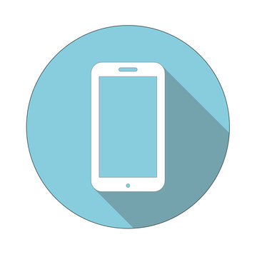 smartphone - telephone - Bleu clair