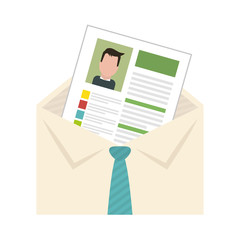 cv or resume related icons image vector illustration design 