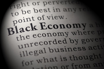 Obraz premium definition of Black Economy