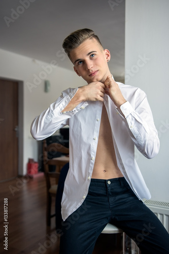 A Teen Boy in a Dress