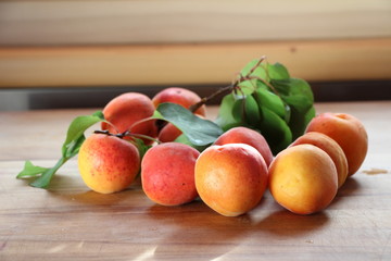 Pesche appena raccolte