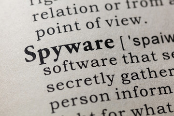 Obraz premium definition of spyware