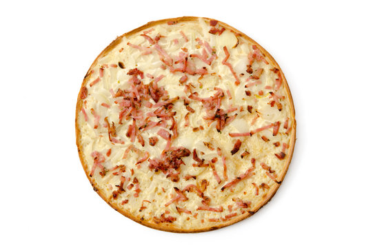 Tiefk&uuml;hlflammkuchen - gebacken