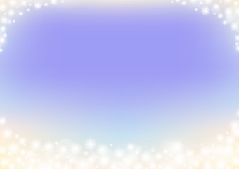 purple fairy tale sparkle abstract background, dreamy glitter sparking bokeh frame background, tender wedding background, vector illustration