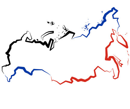 Rosja - mapa