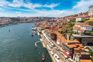 Fototapeta premium Panoramic view of Porto