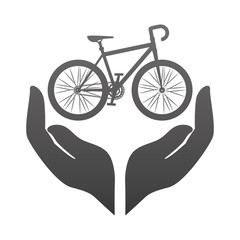 bicycle vehicle isolated icon vector illustration design
