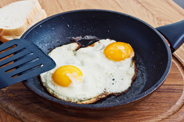 Fried eggs