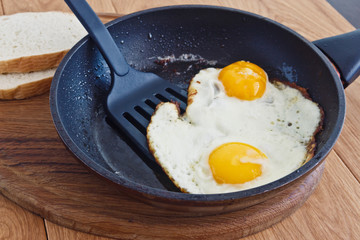 Fried eggs