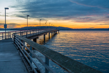 Pier And Sunset 2