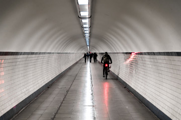 Pedestrian tunnel Antwerpen