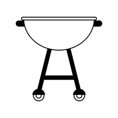 grill bbq isolated icon vector illustration design