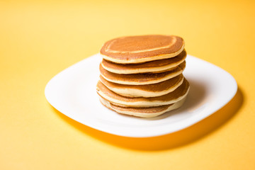 Home fluffy pancakes