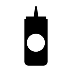 sauce bottle isolated icon vector illustration design