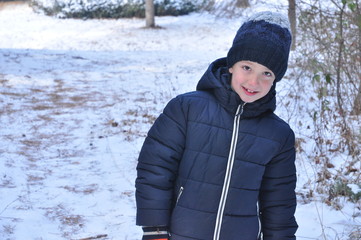 Winter child portret © Nadja