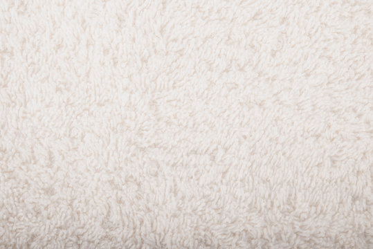 Белое махровое полотенце текстура. Бежевая махровая ткань фон фотография  Stock | Adobe Stock