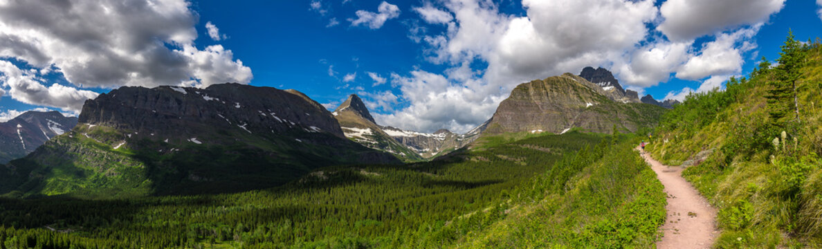 Landscape photography of Glacier National Park USA