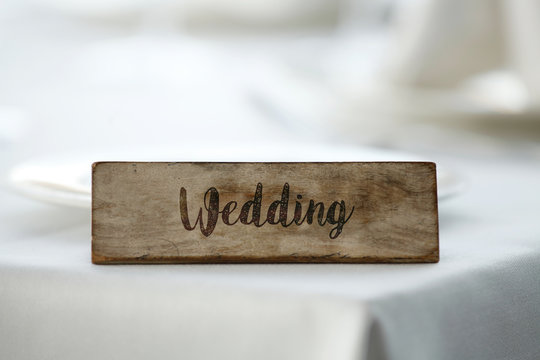 Wedding Schild
