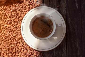 fresh Coffee in morning.
