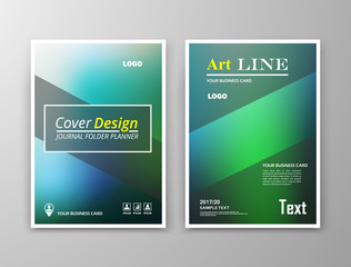 Abstract composition. green gradient construction font texture. square block section surface. Blue brochure title sheet set. Creative figure vector art. Commercial offer. Banner form. Flyer fiber.
