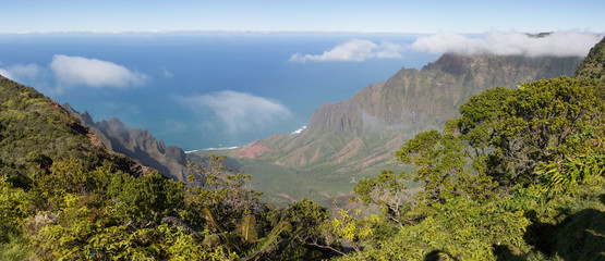 Waimea Canyon, Napali Küste, Napali Coast, Hawaii, Kauai, Canyon, Steilküste, Jurassic Park, USA, Berge