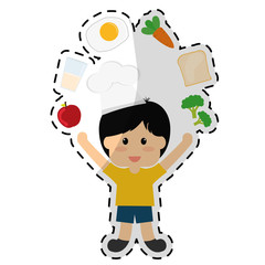 healthy eating icon image vector illustration design 