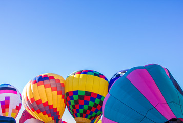 Group of Hot Air Balloons in Albuquerque - Powered by Adobe