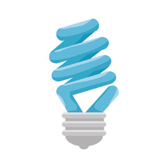 bulb light emblem isolated icon vector illustration design