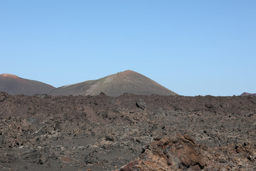 Vulkan landsakap on Lanzarote